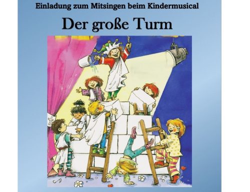 Einladung zum Mitsingen beim Kindermusical