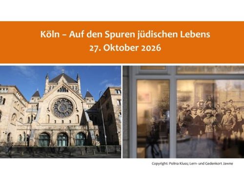 Exkursion „Köln – Auf den Spuren jüdischen Lebens“